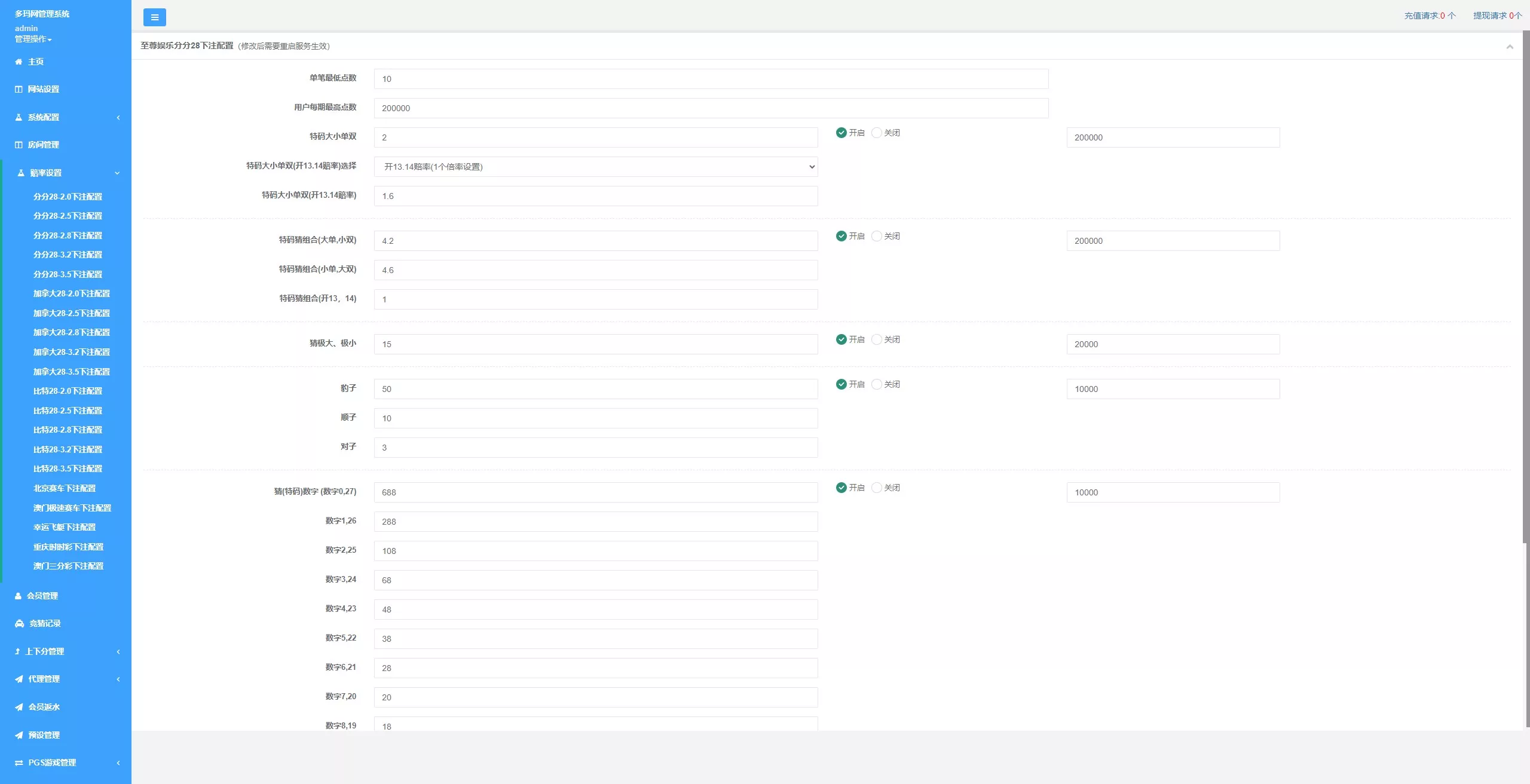 【全新二开28】新增PGS+二开彩种+WSS支持