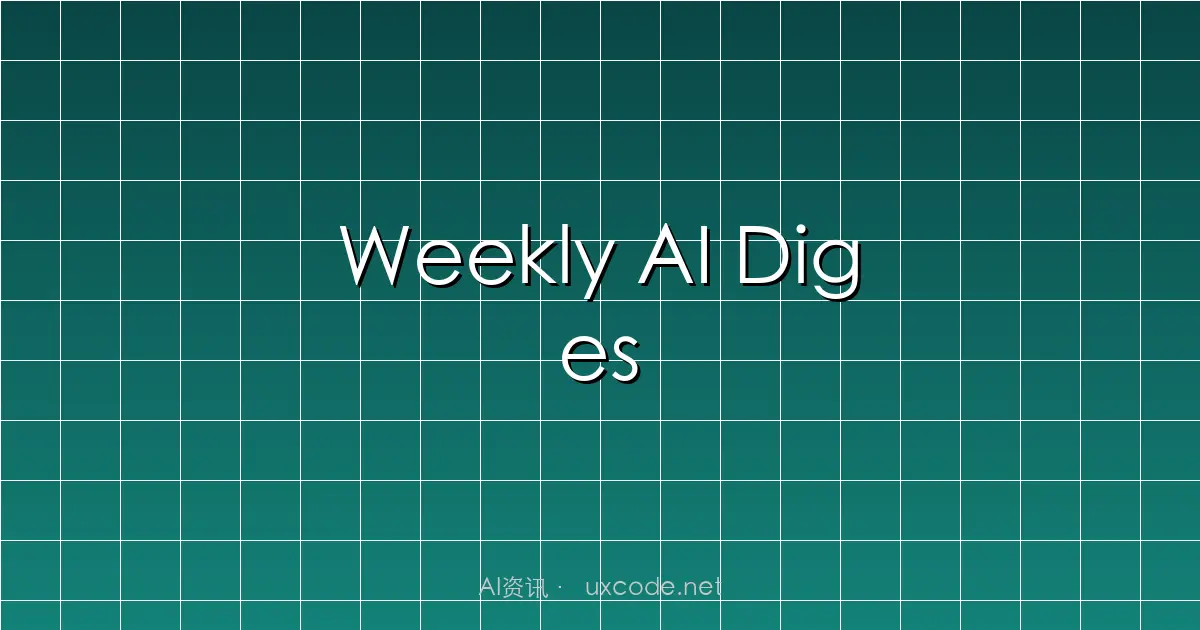 Weekly AI Digest：MCP 协议采用率暴涨 300% 与主流模型基准测试