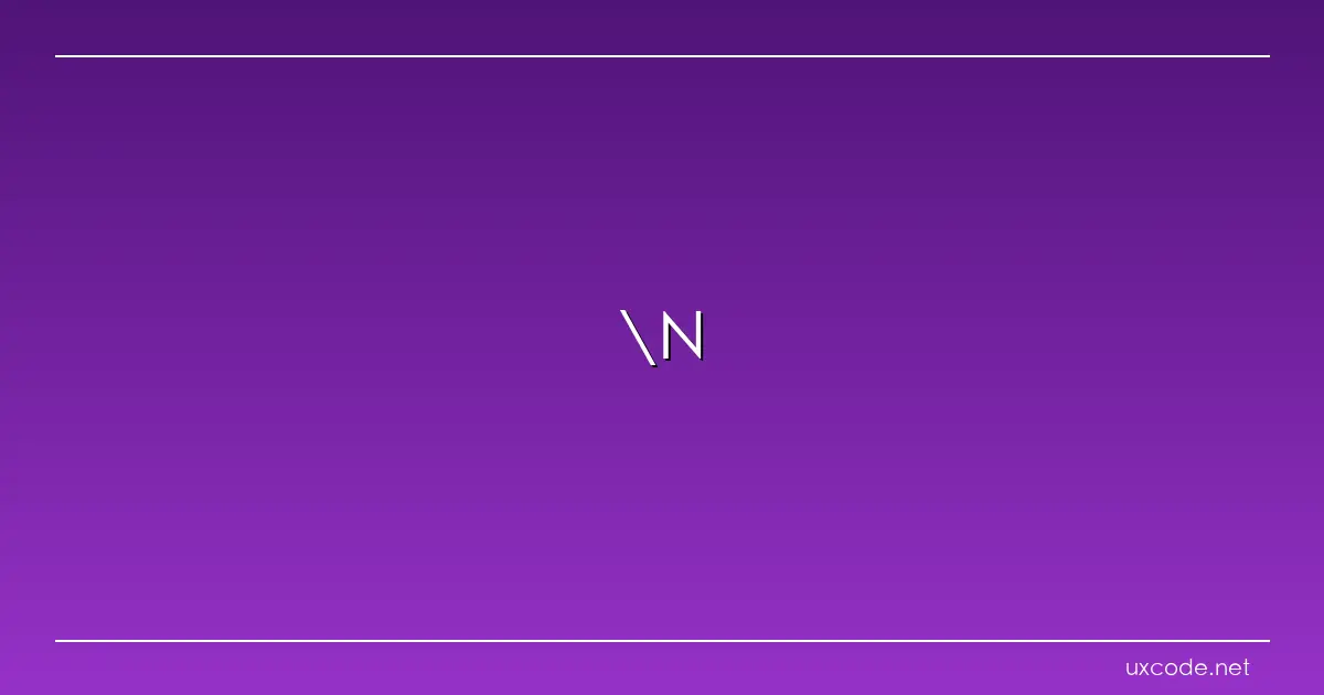 \N